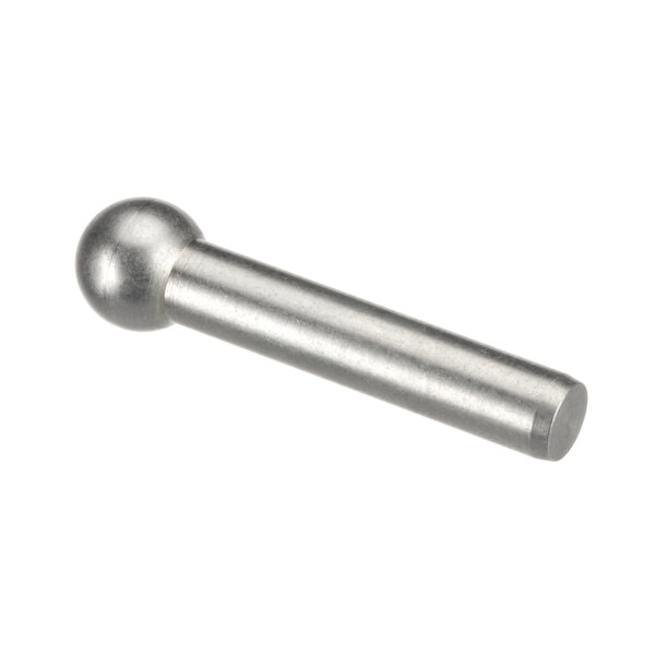 A silver metal Univex pusher with a round ball on the end.