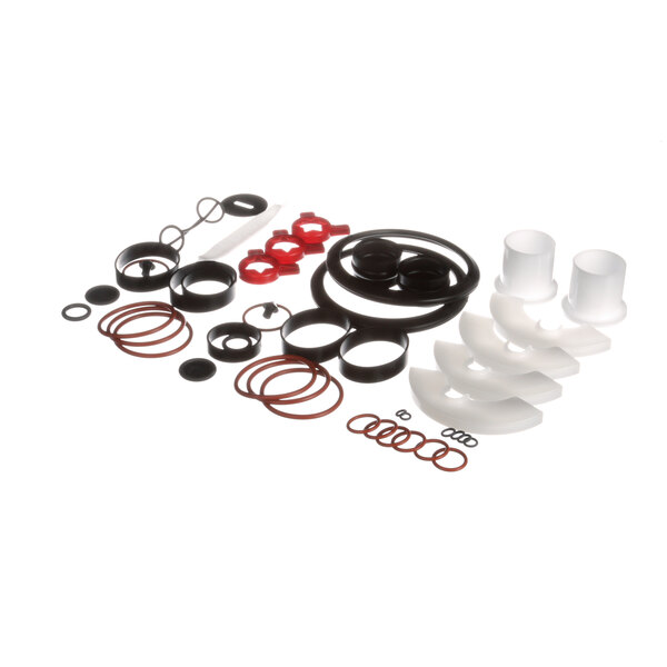 A Taylor Tune Up Kit with rubber seals and rings of different sizes.