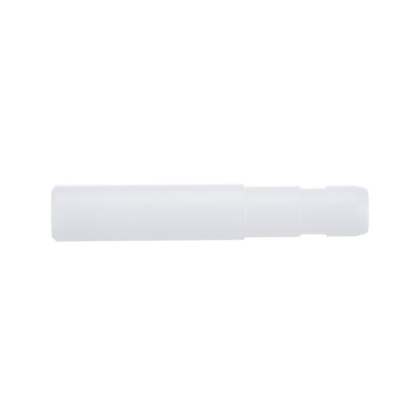 A white cylindrical object with a long tip.