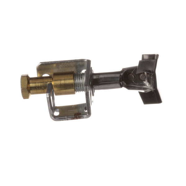 A US Range Garland pilot burner assembly with metal and brass parts.