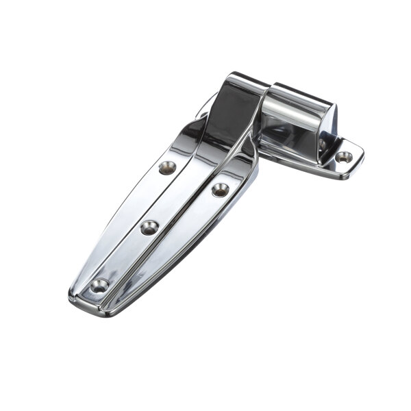 A Thermo-Kool metal hinge for a door on a white background.