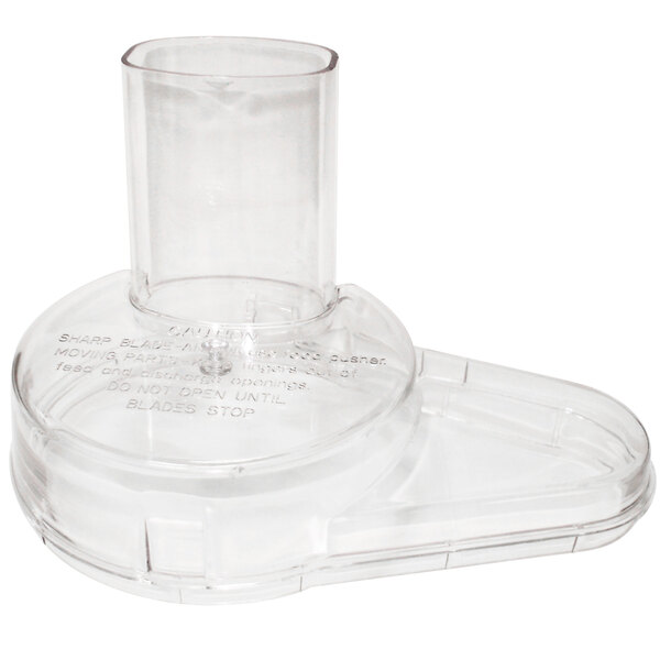 A clear plastic container with a clear plastic lid.