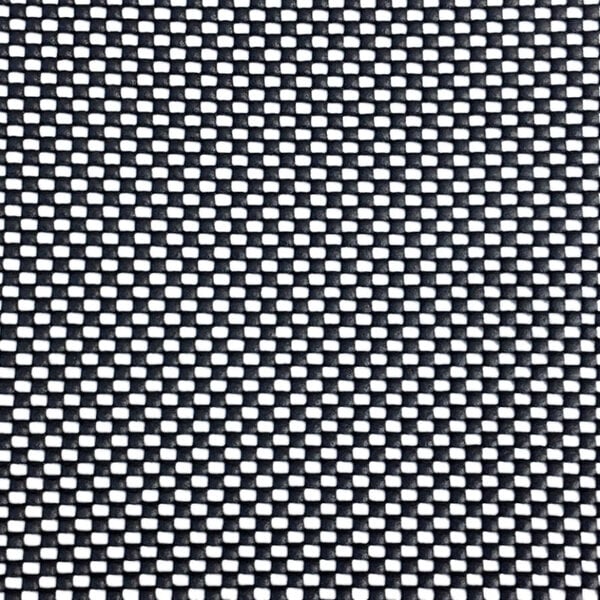 A close up of a black and white checkered pattern on a fabric.