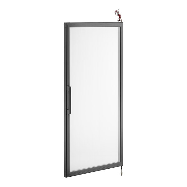 A black right hinged door for an Avantco GDC-24F or GD-ICE-24F freezer.