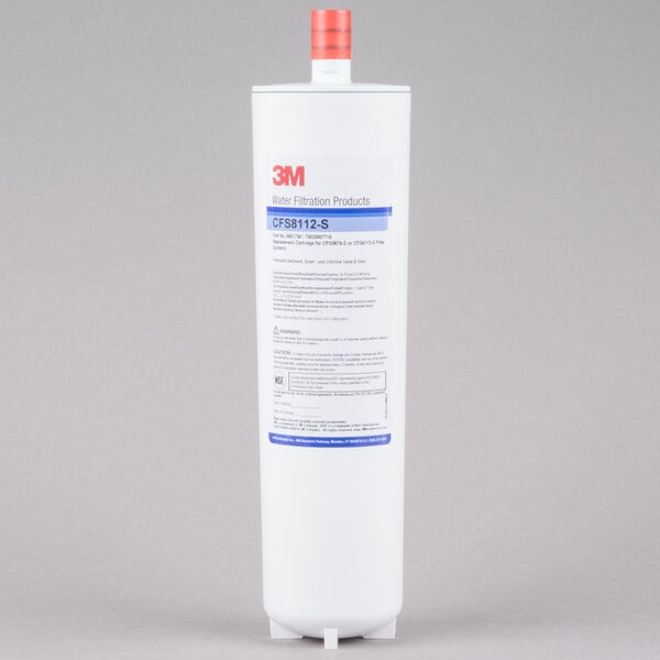 3M Water Filtration Products CFS8112-S 12 7/8" Replacement Scale Reduction Cartridge - 1 Micron and 1.5 GPM