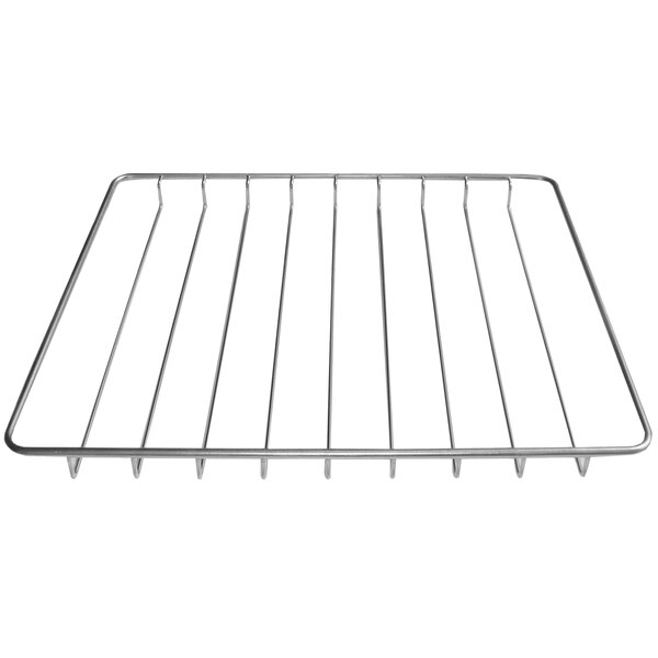 A TurboChef recessed metal wire rack.
