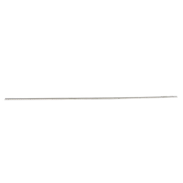 A long thin metal rod with white ends.