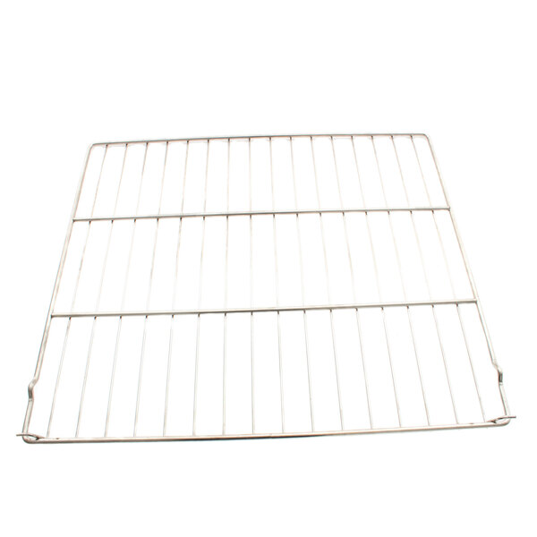 A Vulcan standard metal rack with wire grid.