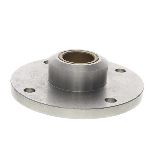 A Champion bearing housing with a metal flange and an open hole.