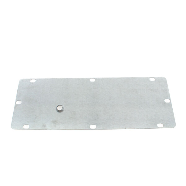 An APW Wyott metal plate with holes.