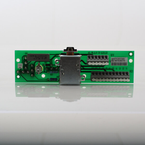 A Bizerba Pc Board Assy with a green circuit board and many small wires.