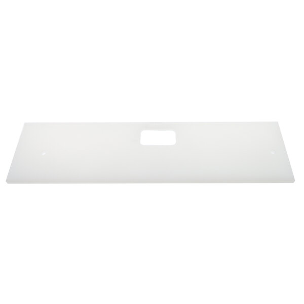 A white rectangular Duke carving board.