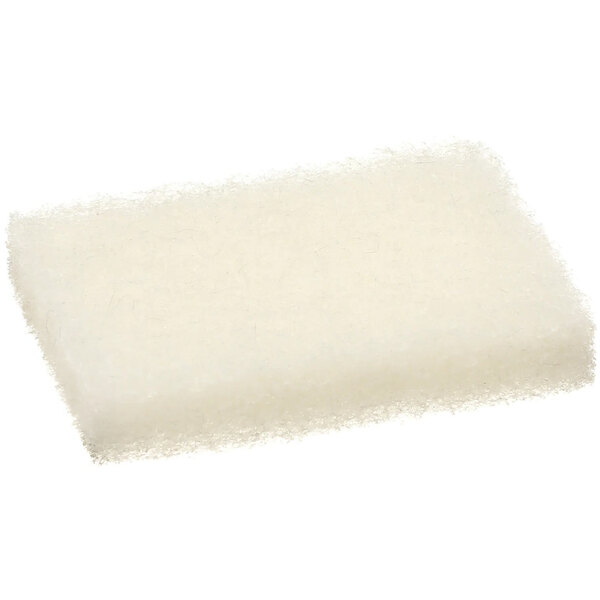 A white 3M non-abrasive cleaning pad.