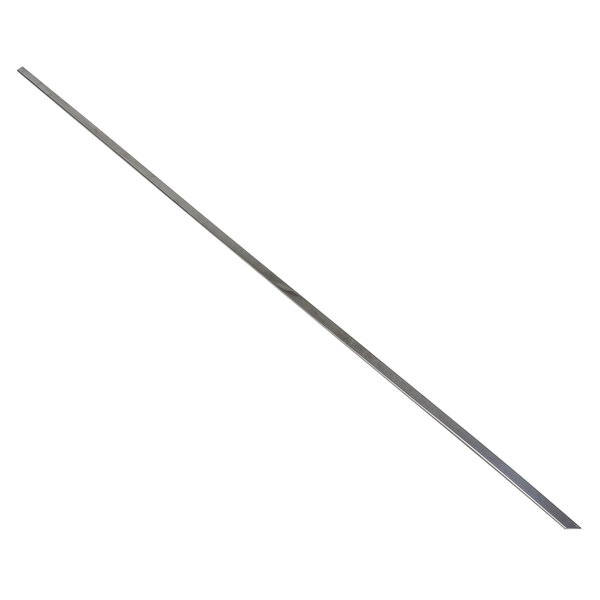 A long thin metal bar with a handle on it.