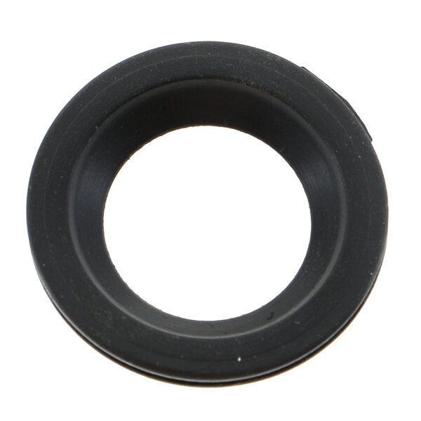 A close-up of a black round Bizerba sealing pin