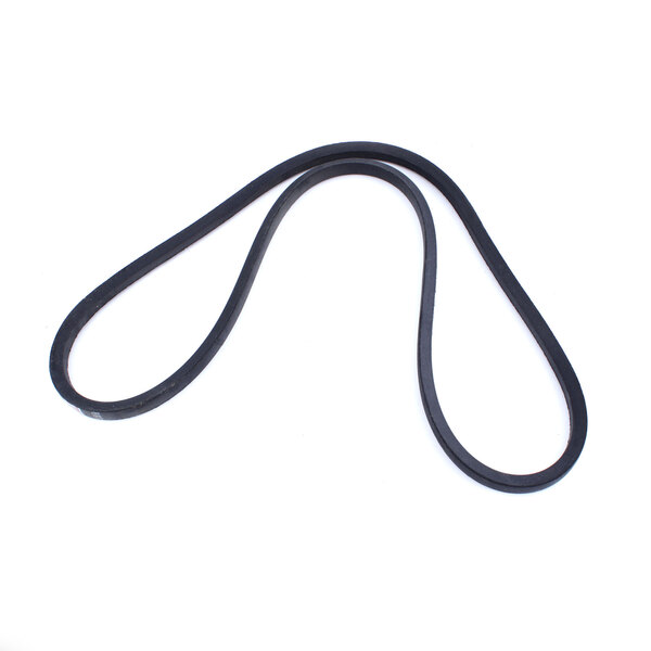 A black rubber belt.