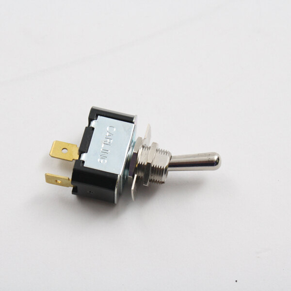 A Cres Cor toggle switch with a black handle.