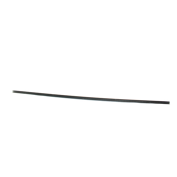 A black plastic rod with a thin black track on one end.