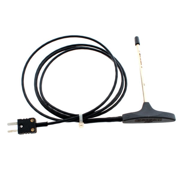 A black cable with a handle for a Blodgett 56545 meat probe.