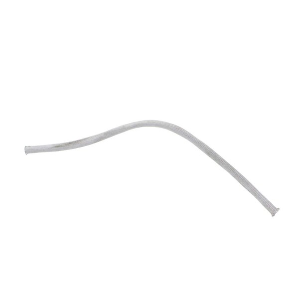 A white wire with a curved end.