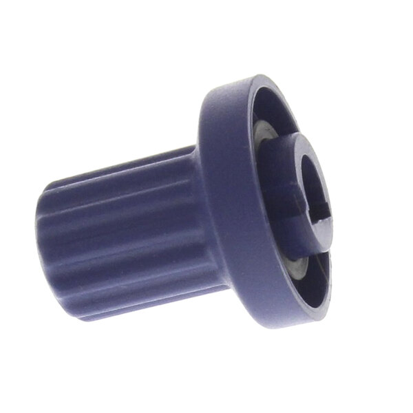 A blue plastic Electrolux knob.