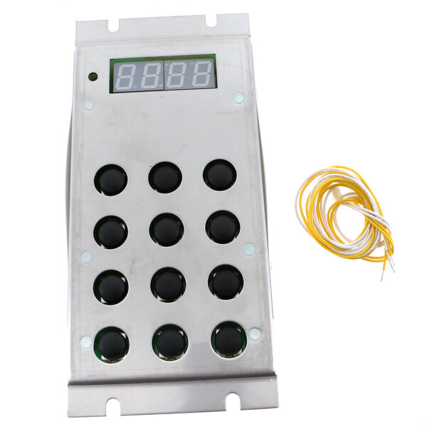 A silver rectangular Cleveland 109142 timer with black buttons.