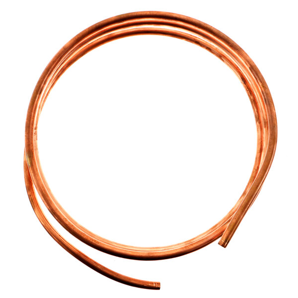 A close-up of Master-Bilt copper tubing.