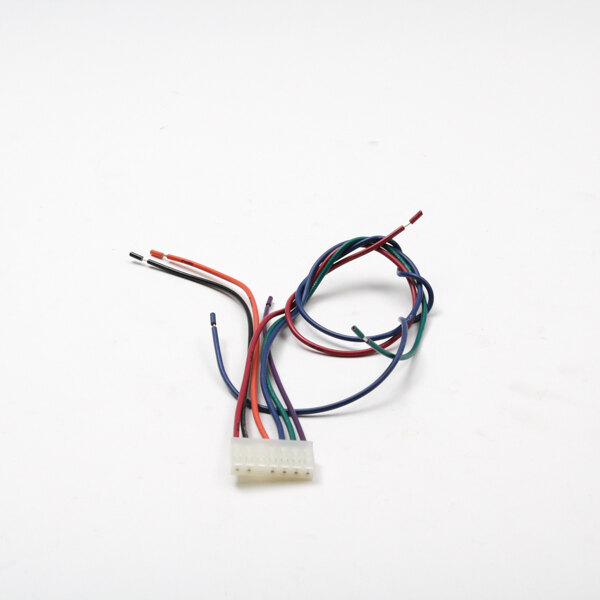 A Southbend wiring harness with several colored wires on a white surface.