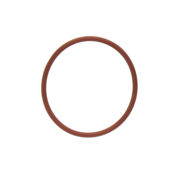 A brown rubber Franke O-ring.