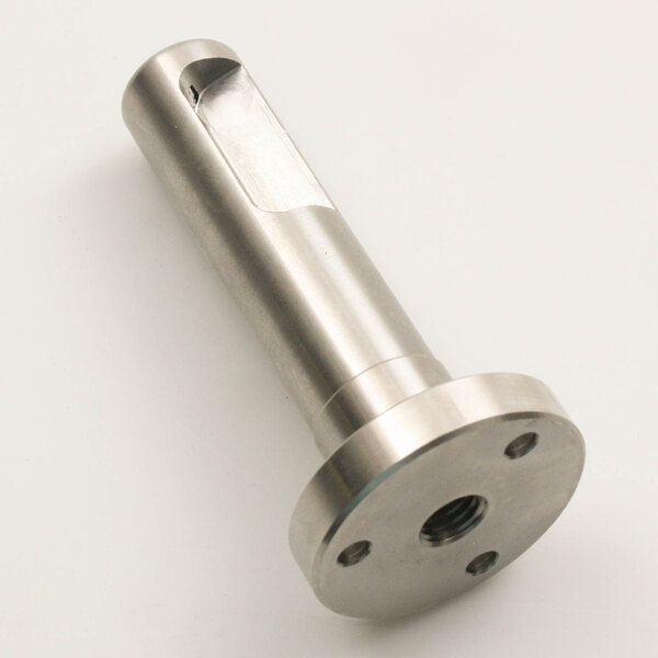 A metal Univex bowl cover support with a screw and nut.