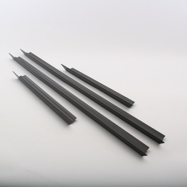 A group of black metal rods.