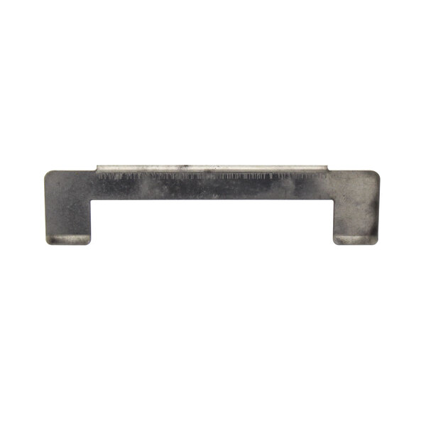 A metal bar with a metal plate on the end.