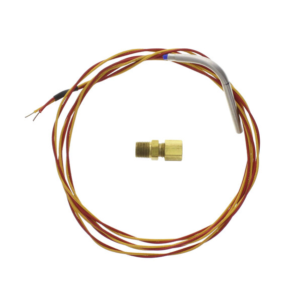 A Marshall Air thermocouple kit wire and connector.