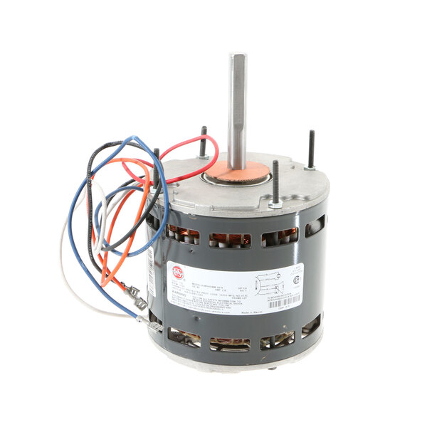 A NU-VU electric motor with wires.