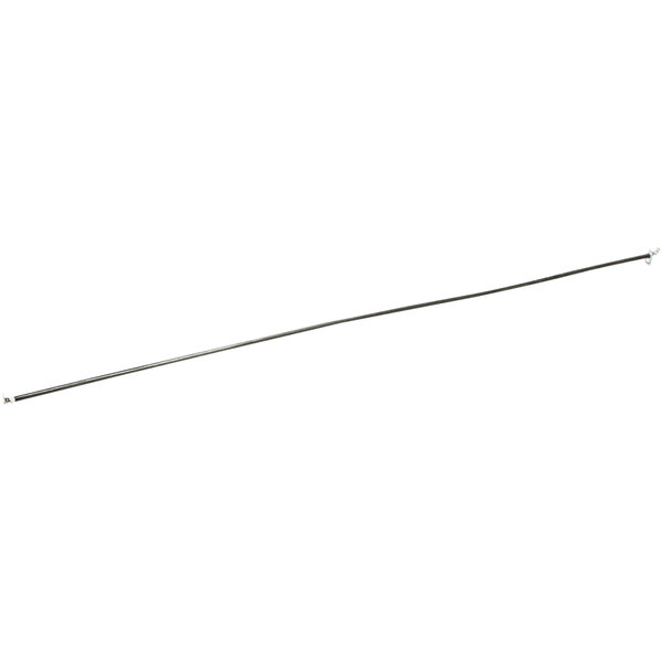 A long thin metal rod with a long tip.