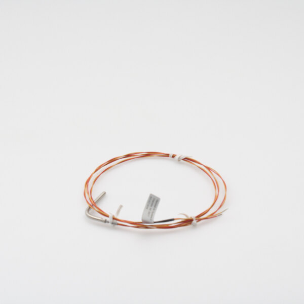 A Marshall Air thermocouple with silver and copper wires.