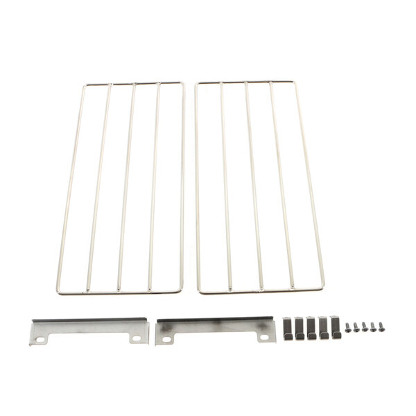 Henny Penny 140300 split element guard with metal brackets and screws.