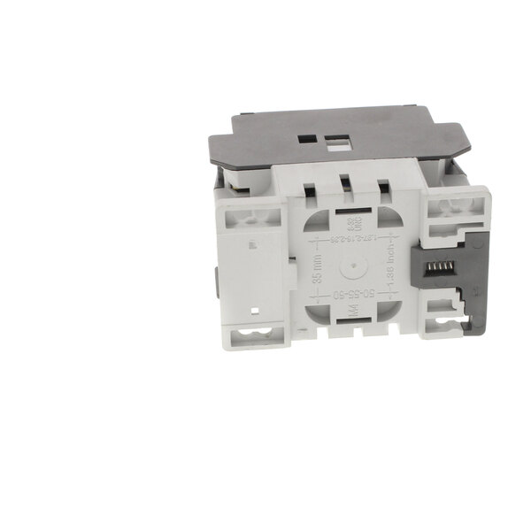 A white and grey Doyon Baking Equipment contactor assembly.