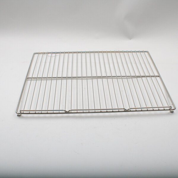 A metal rack for a Blodgett convection oven.