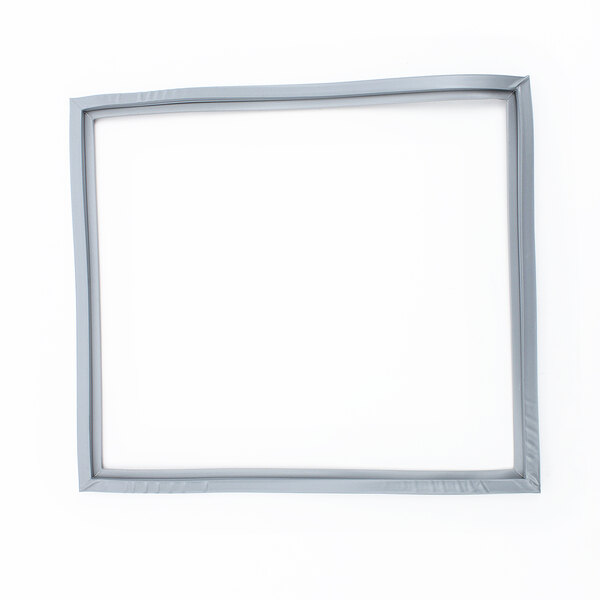 A square gray Beverage-Air door gasket on a white background.