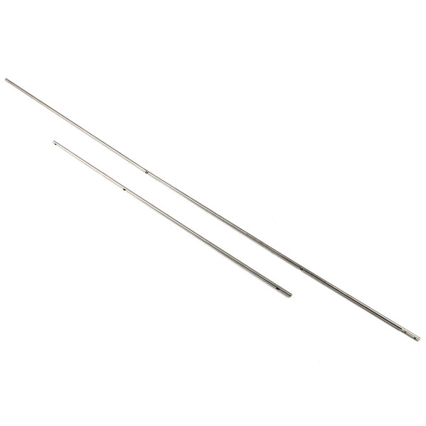 A pair of long metal rods with a handle.
