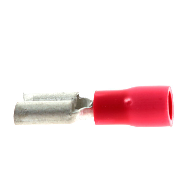 A red and silver Legion lug terminal with white and red connectors.
