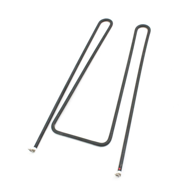 A black APW Wyott heating element with two metal rods.
