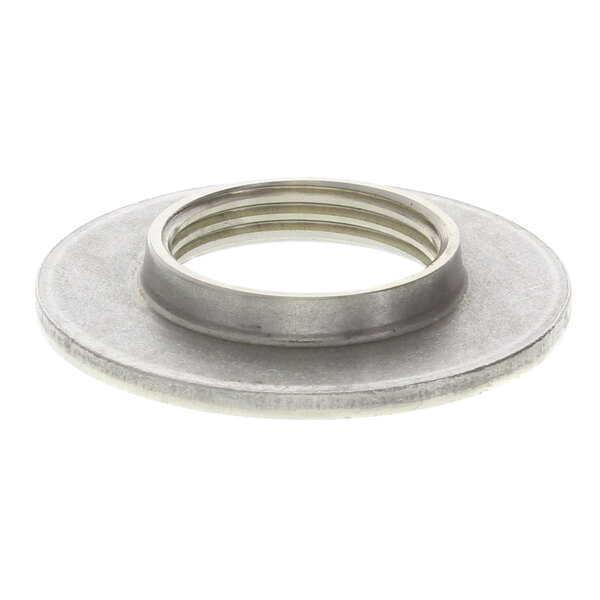 A close-up of a Meiko aluminum ring with a nut bore hole.