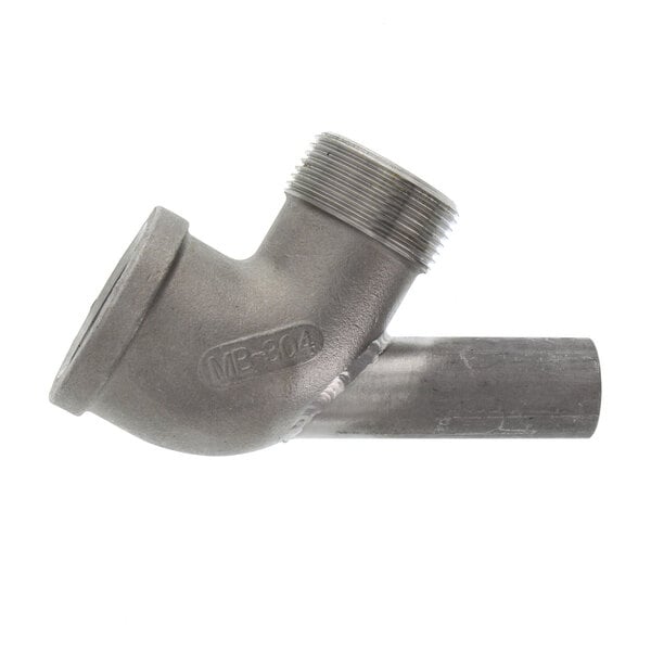 A metal Anets pipe with a thread.