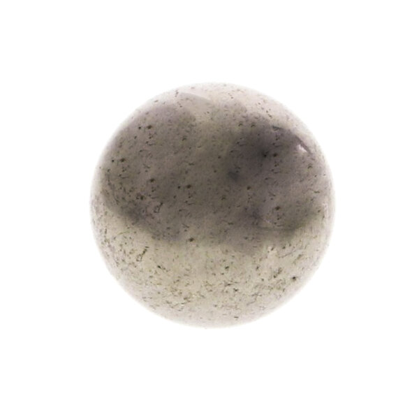 A close-up of a grey Hobart ball.