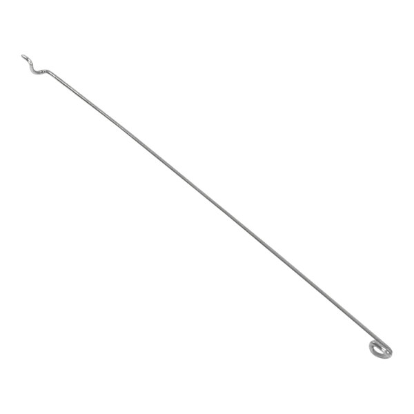 A long thin metal rod with a hook.