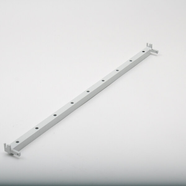A white metal Anets C8699-00 scraper bar with holes.
