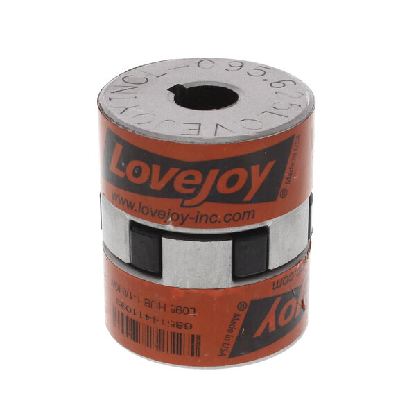 A roll of paper with a label that reads "Jade Range Coupling 5/8"