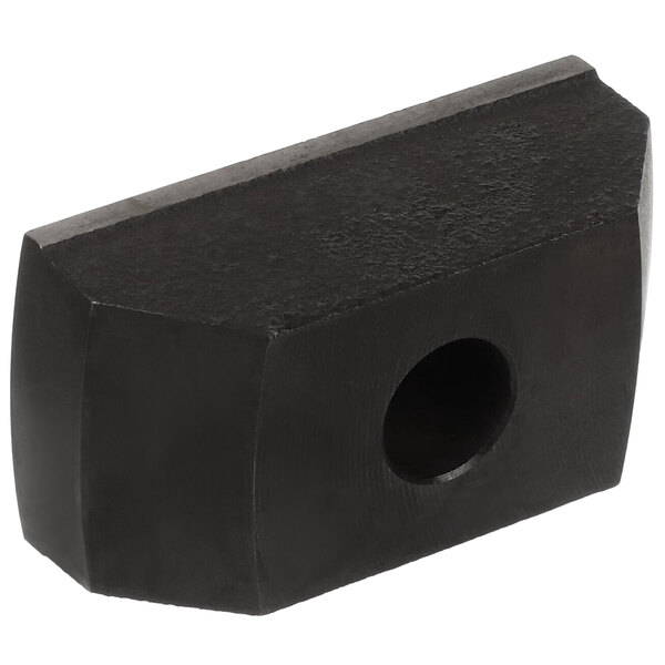 A black plastic Somat Impact Bar with a hole in it.